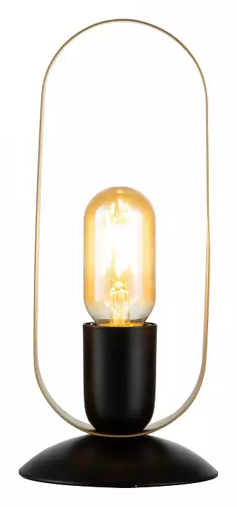 Настольная лампа декоративная Indigo Animo 10007/A/1T Black
