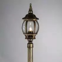 Садово-парковый светильник Arte Lamp Atlanta A1047PA-1BN