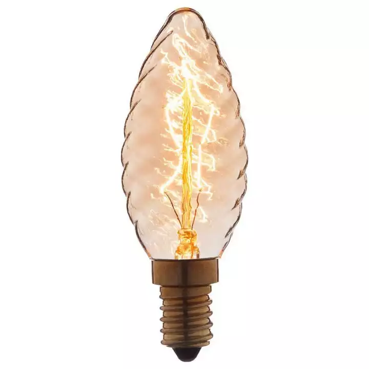 Лампа накаливания E14 40W прозрачная 3560-LT