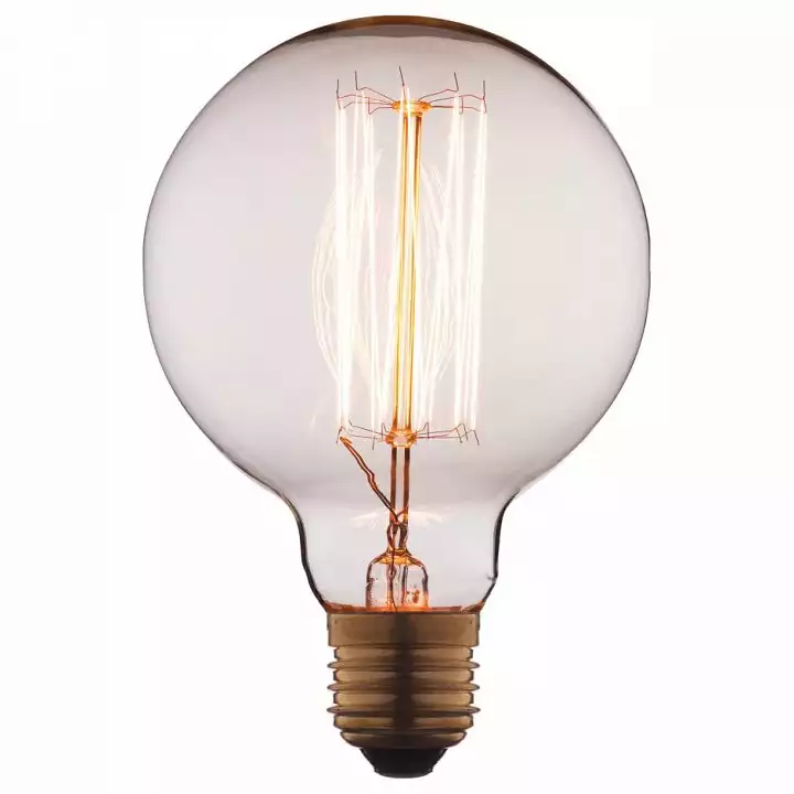 Лампа накаливания E27 40W прозрачная G9540