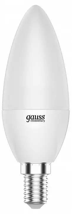 Лампа светодиодная Gauss  E14 6Вт 3000K 33116