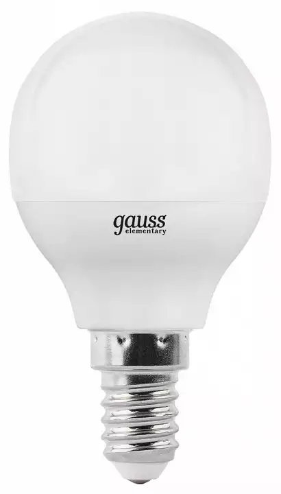 Лампа светодиодная Gauss 531 E14 10Вт 4100K 53120