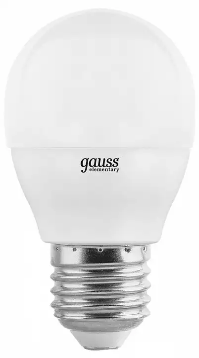 Лампа светодиодная Gauss 532 E27 6Вт 6500K 53236