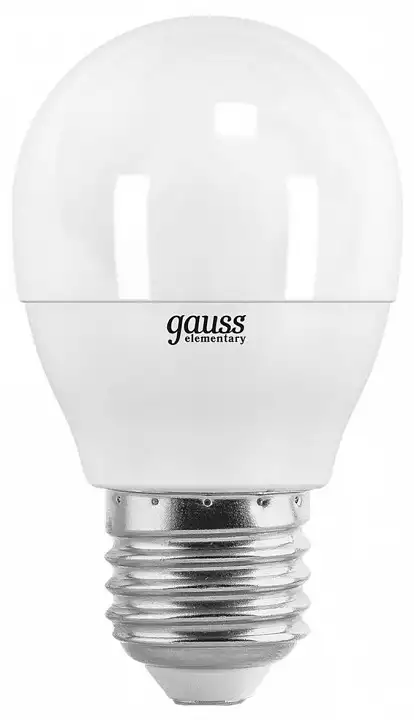 Лампа светодиодная Gauss 532 E27 8Вт 6500K 53238