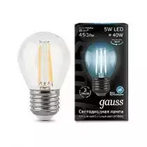 Лампа светодиодная Gauss 1058 E27 5Вт 4100K 105802205-D