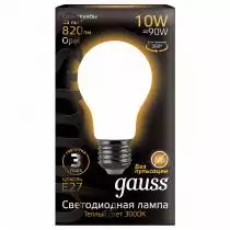 Лампа светодиодная Gauss 1022 E27 10Вт 3000K 102202110