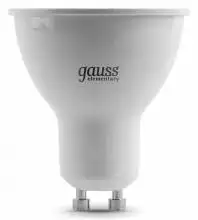 Лампа светодиодная Gauss Софит GU10,GU10 9Вт 3000K 13619