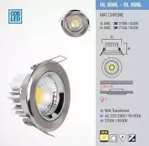 Встраиваемый светильник Horoz Electric Lilya HRZ00000377