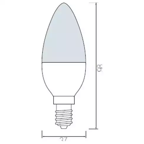 Лампа светодиодная Horoz Electric HL4360L  4Вт 4200K HRZ00000021
