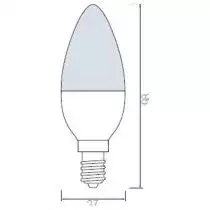 Лампа светодиодная Horoz Electric HL4360L  4Вт 4200K HRZ00000021