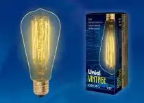Лампа накаливания Uniel  E27 60Вт K UL-00000482