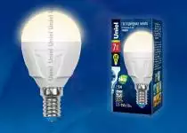 Лампа светодиодная Uniel  E14 7Вт 3000K UL-00002419