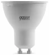 Лампа светодиодная Gauss Elementary GU10 11Вт 3000K 13611