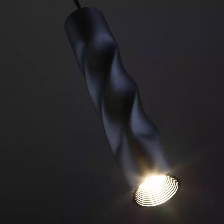Подвесной светильник Eurosvet Scroll 50136/1 LED черный 5W