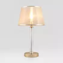 Настольная лампа декоративная Eurosvet Alcamo 01075/1 перламутровое золото