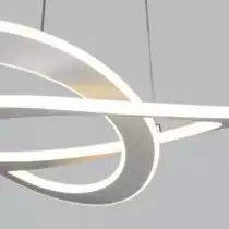 Подвесной светильник Eurosvet Onde 90217/1 белый Smart