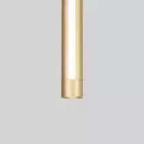 Подвесной светильник Eurosvet Strong 50189/1 LED матовое золото