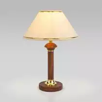 Настольная лампа декоративная Eurosvet Lorenzo 60019/1 орех