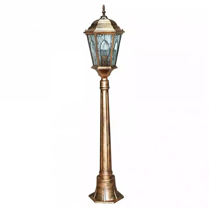 Наземный высокий светильник Feron Витраж с овалом 11323