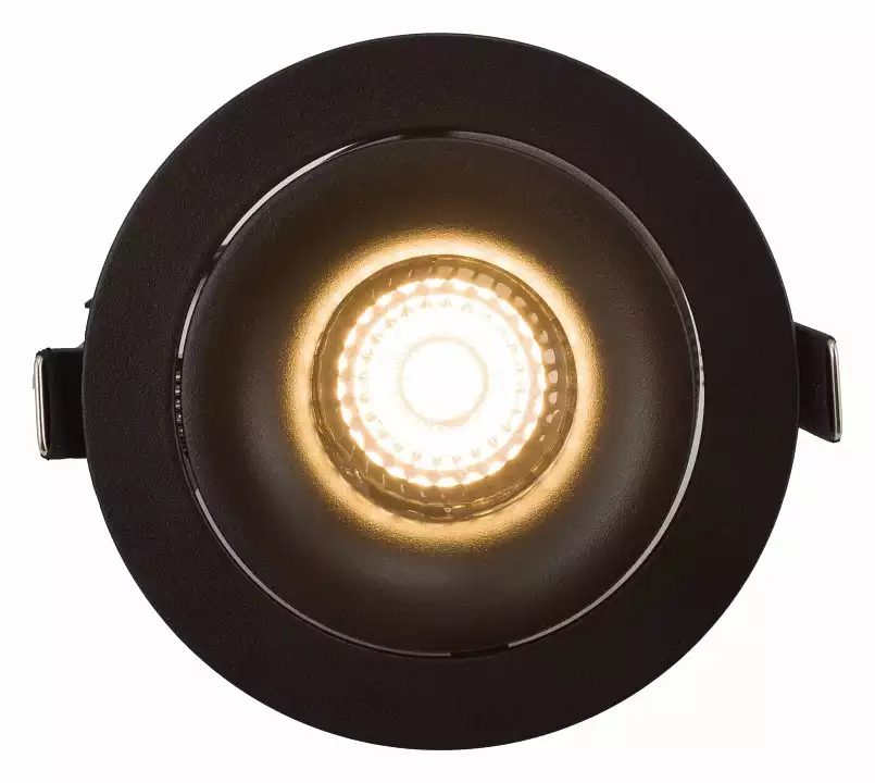 Встраиваемый светильник Denkirs Roto DK2120-BK