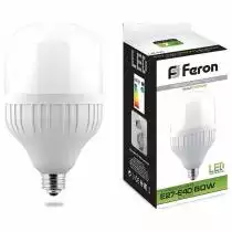 Лампа светодиодная Feron Saffit LB-65 E27-E40 60Вт 4000K 25821