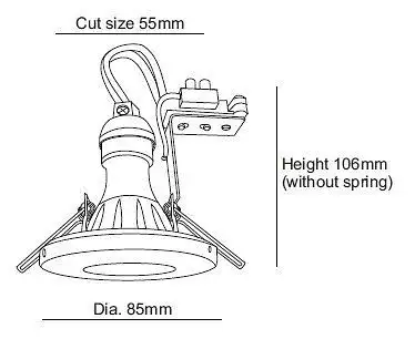 Встраиваемый светильник Deko-Light Alcor 110014