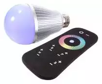 Лампа светодиодная Deko-Light RF RGBW E27 8Вт 3000K 180136