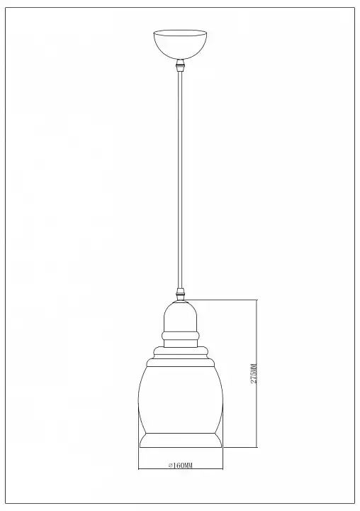 Подвесной светильник Escada Fireside 1101/1