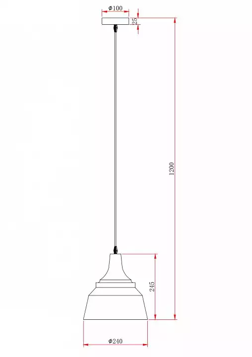 Подвесной светильник Escada Aries 1102/1S