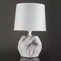 Настольная лампа декоративная Escada Marble 10163/T White