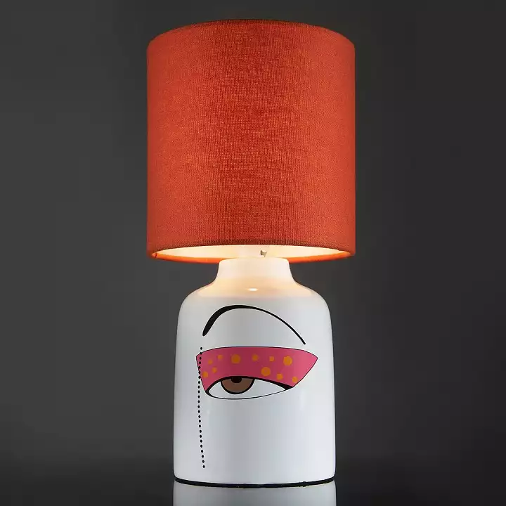 Настольная лампа декоративная Escada Glance 10176/L Red
