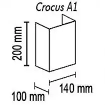 Накладной светильник TopDecor Crocus Glade Crocus Glade A1 10 98g