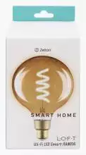 Лампа светодиодная с управлением через Wi-Fi Zetton Smart Wi-Fi Bulb E27 4Вт 2700K ZTSHLBLWWE272RU