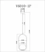 Подвесной светильник Moderli Klaster V6010-1P