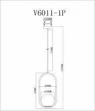 Подвесной светильник Moderli Klaster V6011-1P