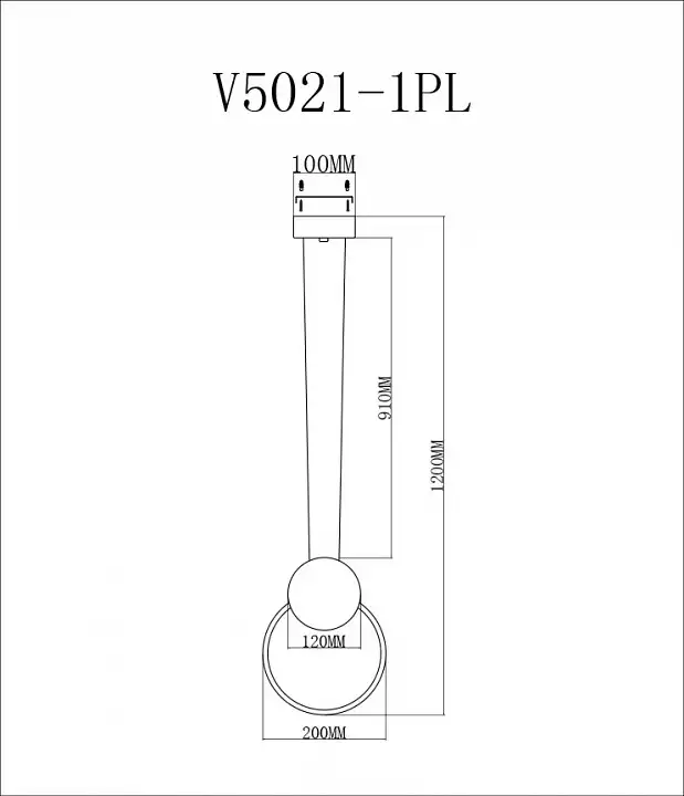 Подвесной светильник Moderli Store V5021-1PL