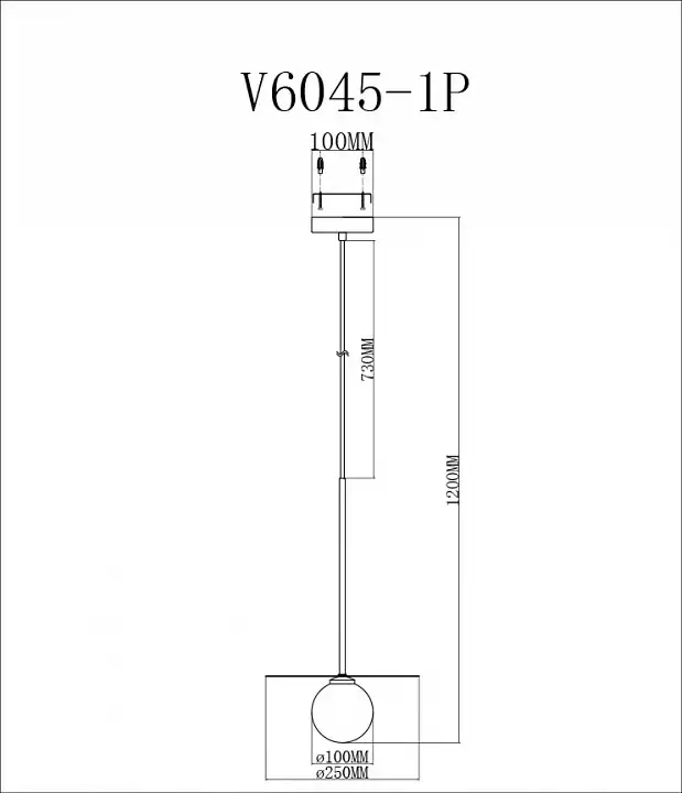 Подвесной светильник Moderli Scrumbel V6045-1P