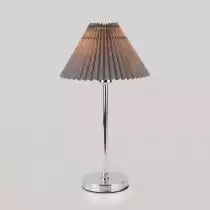 Настольная лампа декоративная Eurosvet Peony 01132/1 хром/графит