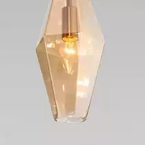 Подвесной светильник Eurosvet Prism 50236/1 янтарный