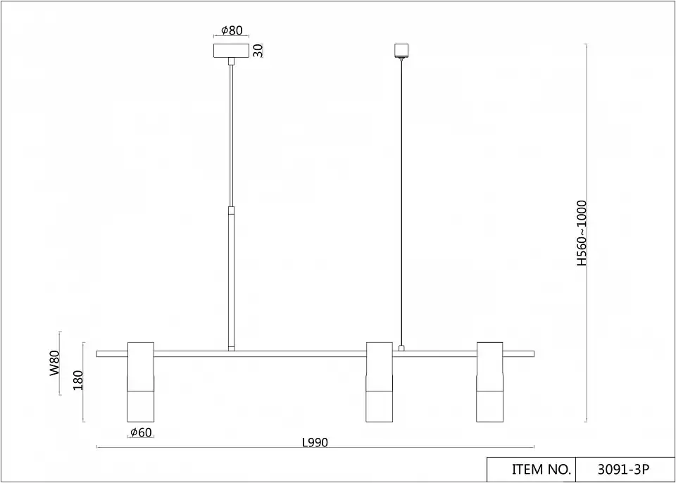 Подвесной светильник F-promo Shanku 3091-3P