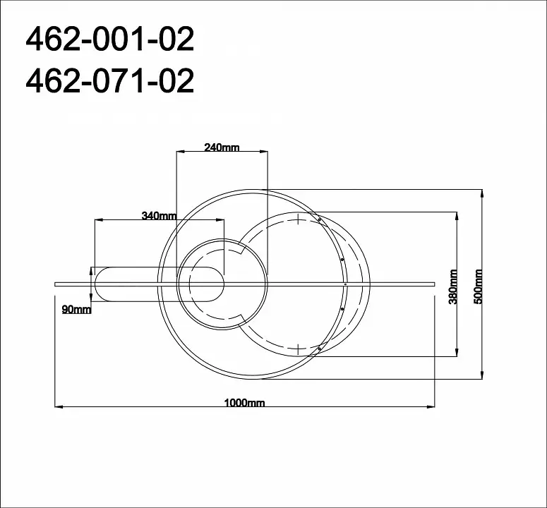 Накладной светильник Velante 462 462-071-02