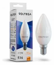 Лампа светодиодная Voltega Simple E14 7Вт 2800K 7048