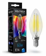 Лампа светодиодная Voltega True colors E14 7Вт 4000K 7153