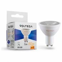 Лампа светодиодная Voltega Simple GU10 6Вт 2800K 7108