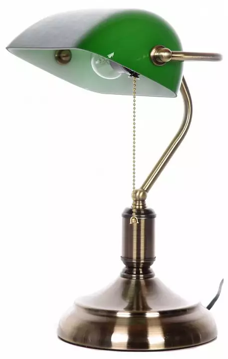 Настольная лампа декоративная LUMINA DECO Banker LDT 305 GR