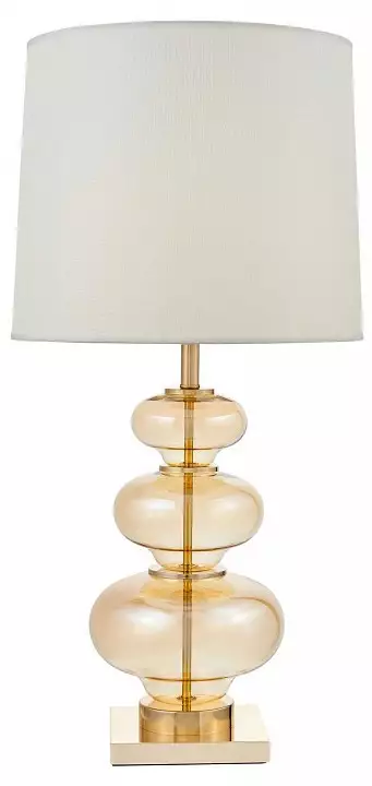Настольная лампа декоративная LUMINA DECO Briston LDT 303 F.GD+WT