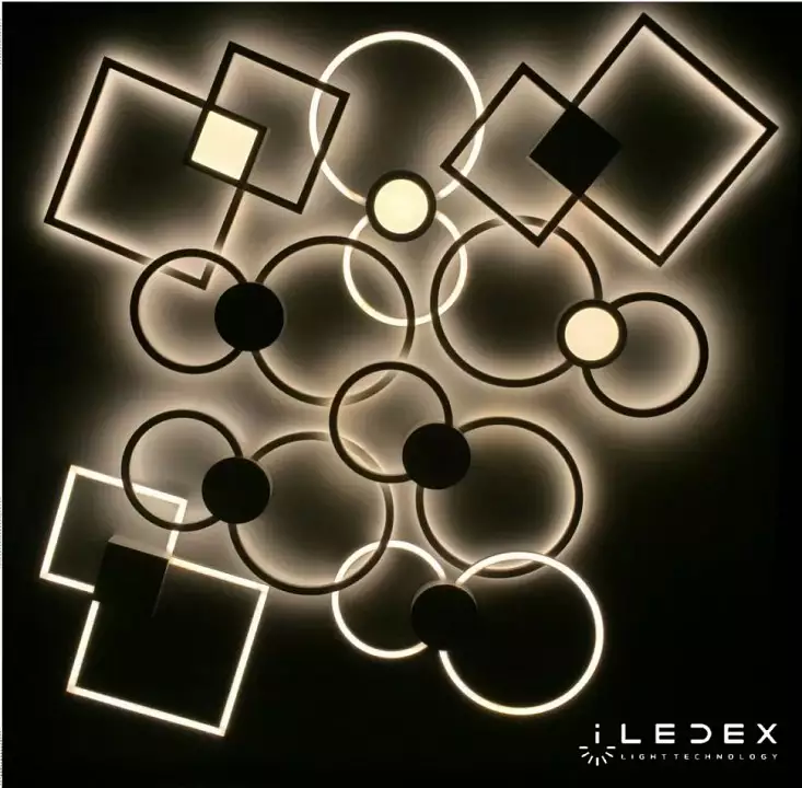 Накладной светильник iLedex Galaxy X046424 24W 3000K WH