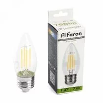 Лампа светодиодная Feron LB-66 E27 7Вт 4000K 38271