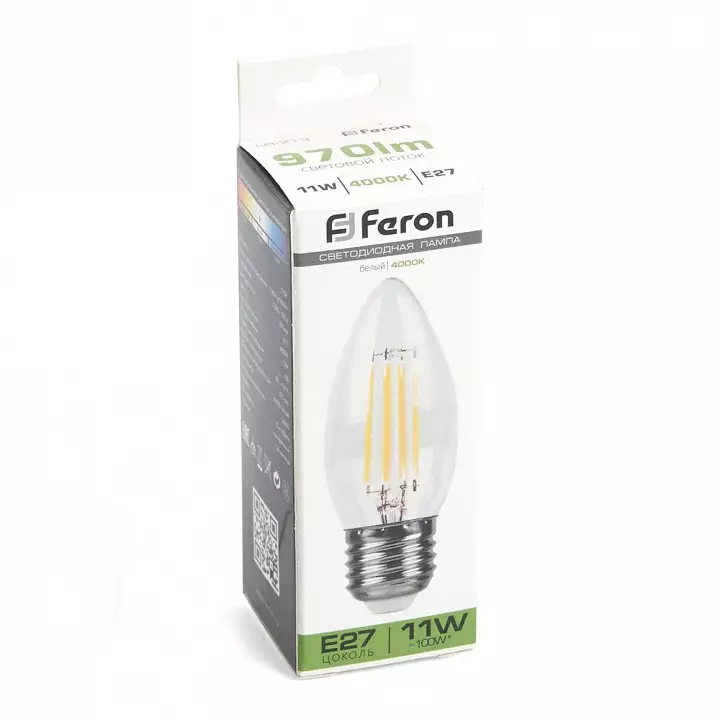 Лампа светодиодная Feron LB-713 E27 11Вт 4000K 38273