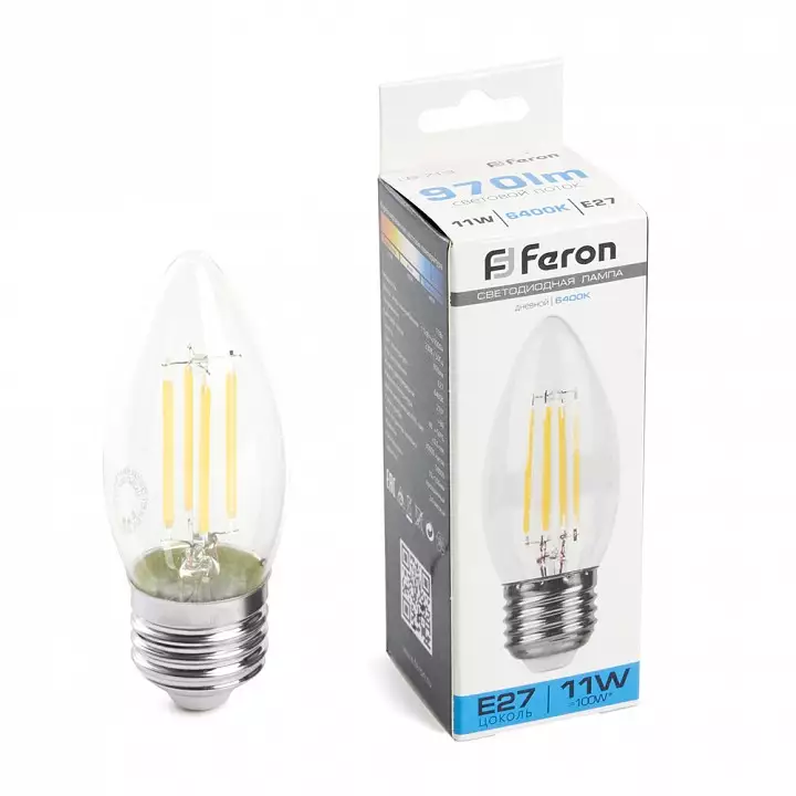 Лампа светодиодная Feron LB-713 E27 11Вт 6400K 38274